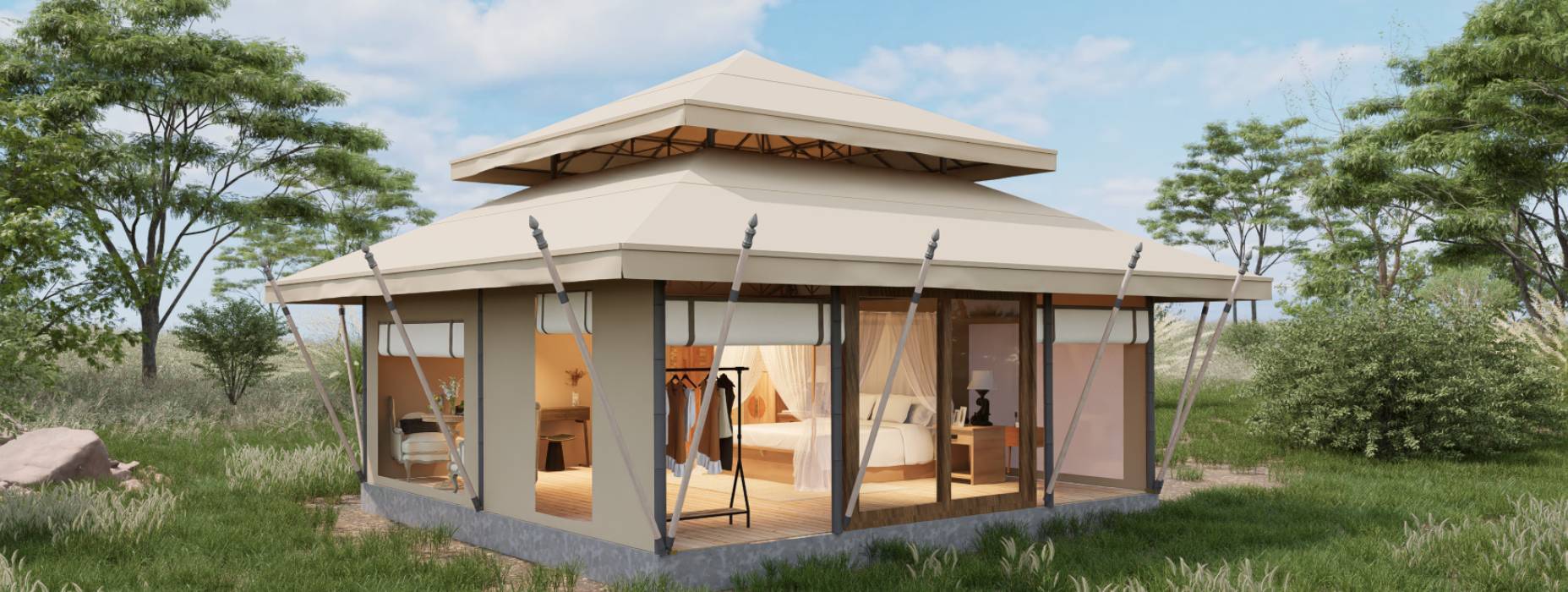 万全县户外野奢帐篷